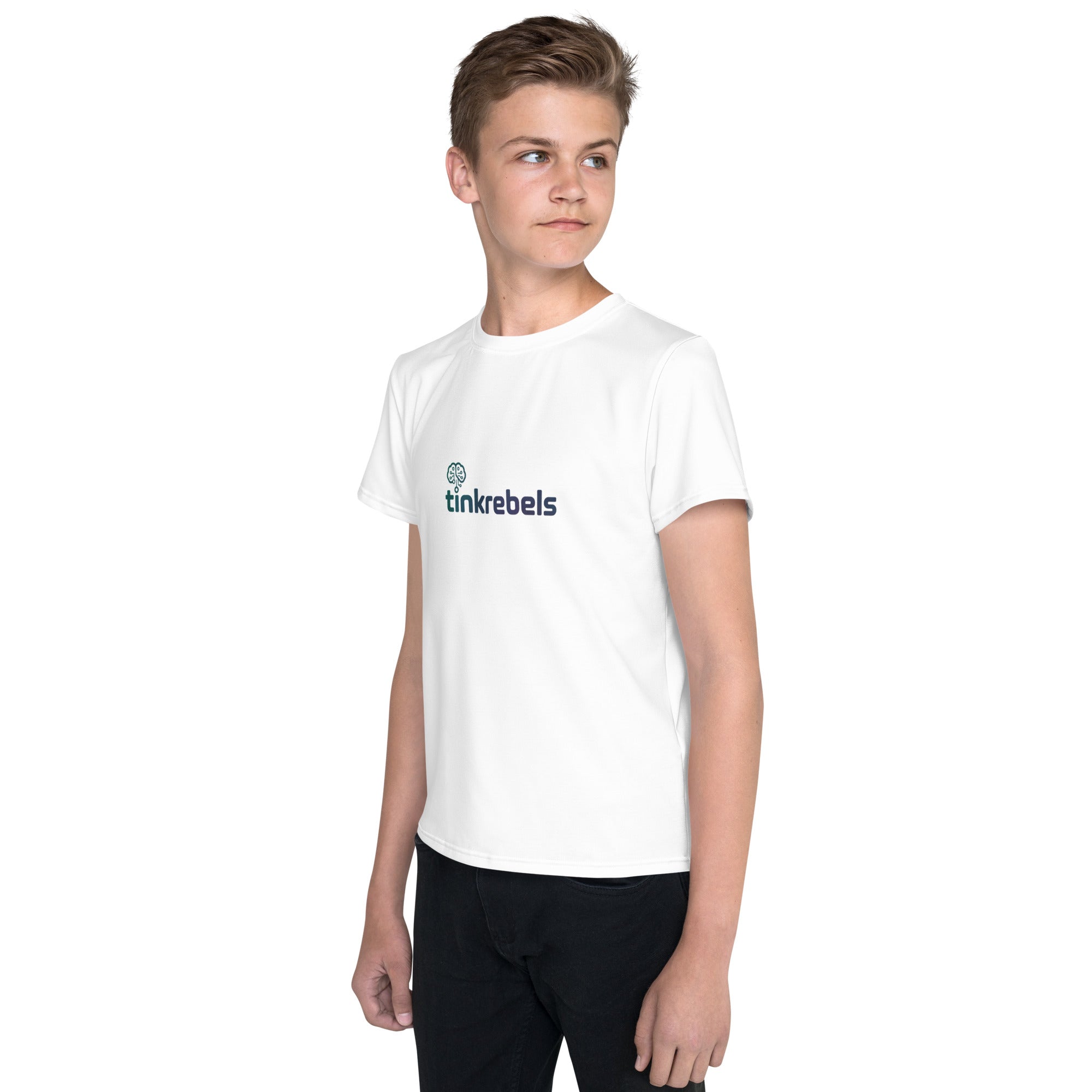 T-Shirt mit Rundhalsausschnitt für Jugendliche - Tinkrebels.com