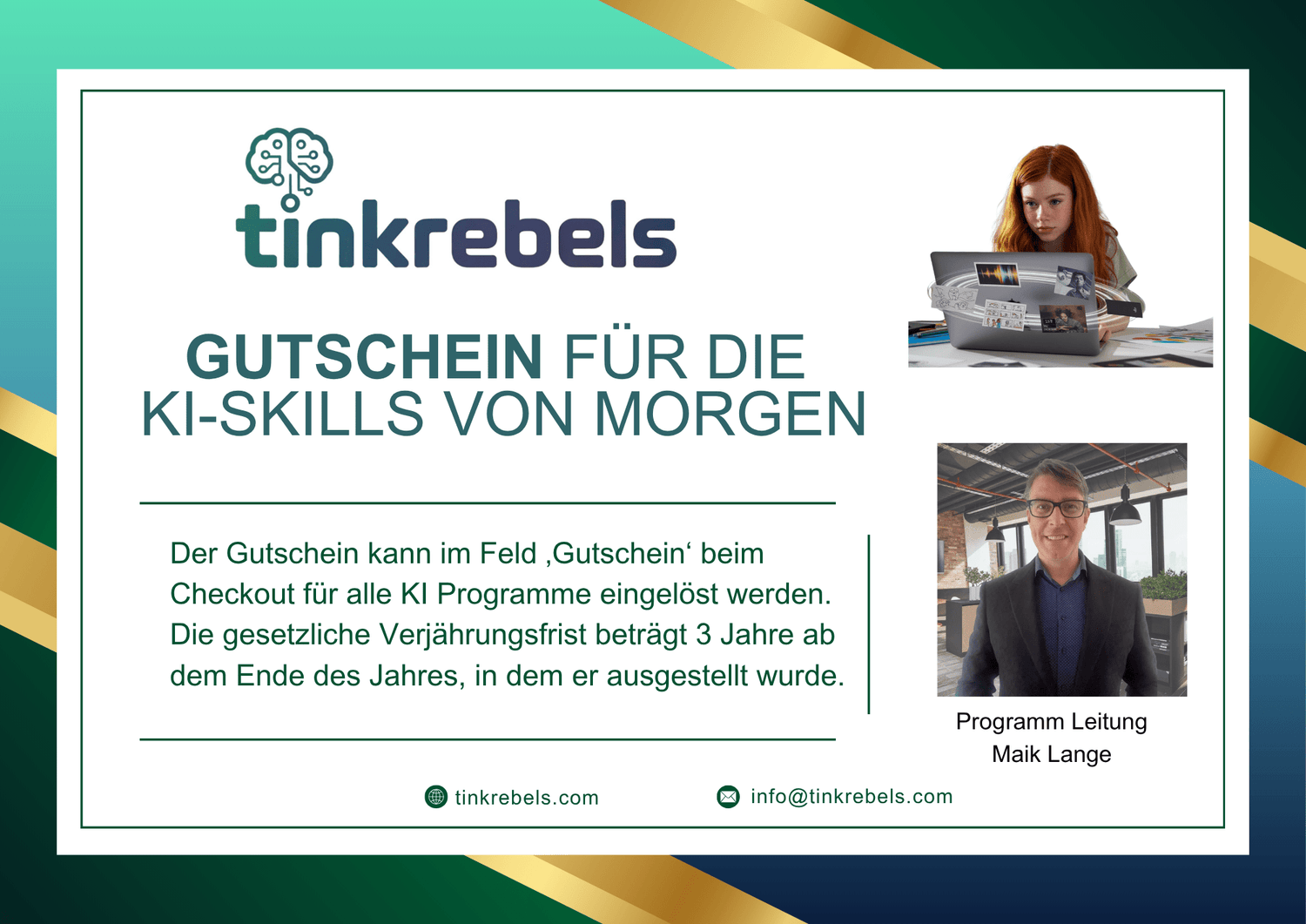 Tinkrebels Gutscheine 2026 - Tinkrebels.com