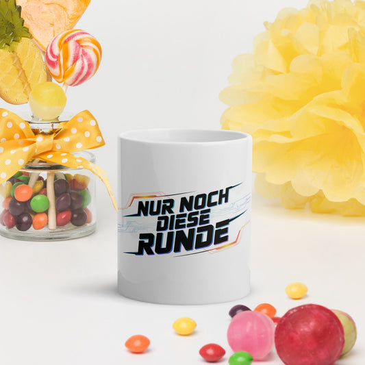 Weiße, glänzende Tasse - Tinkrebels.com